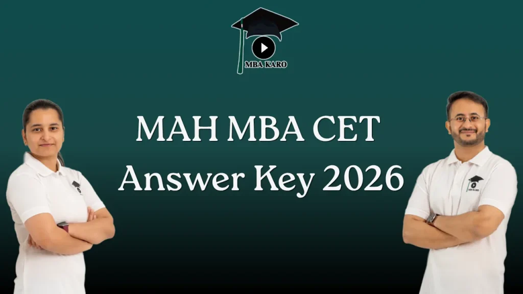MAH MBA CET Answer Key 2026 MBA KARO