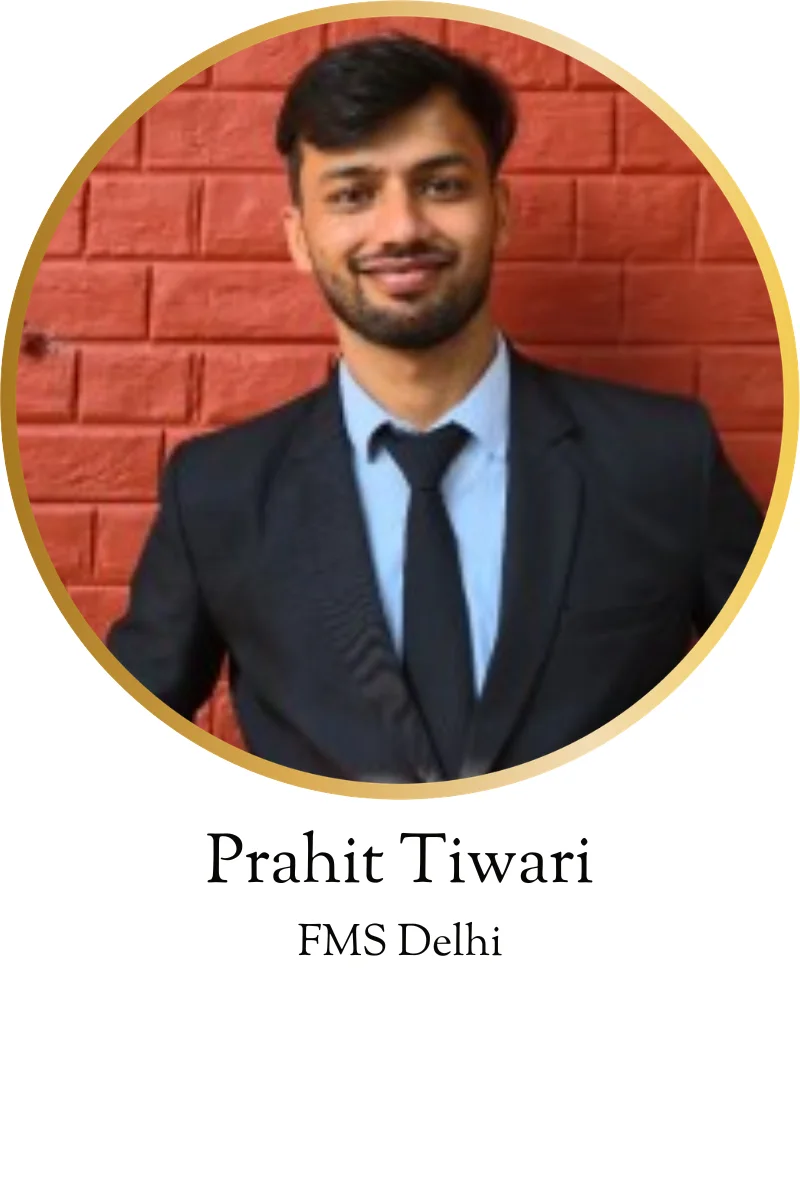 Prahit Tiwarii MBA KARO