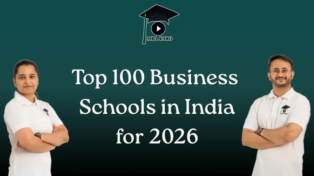Top Business Schools in India 2026 MBA KARO