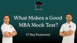Good MBA Mock Test Features MBA KARO