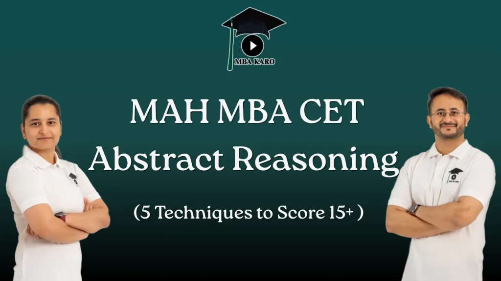 MAH MBA CET Abstract Reasoning MBA KARO