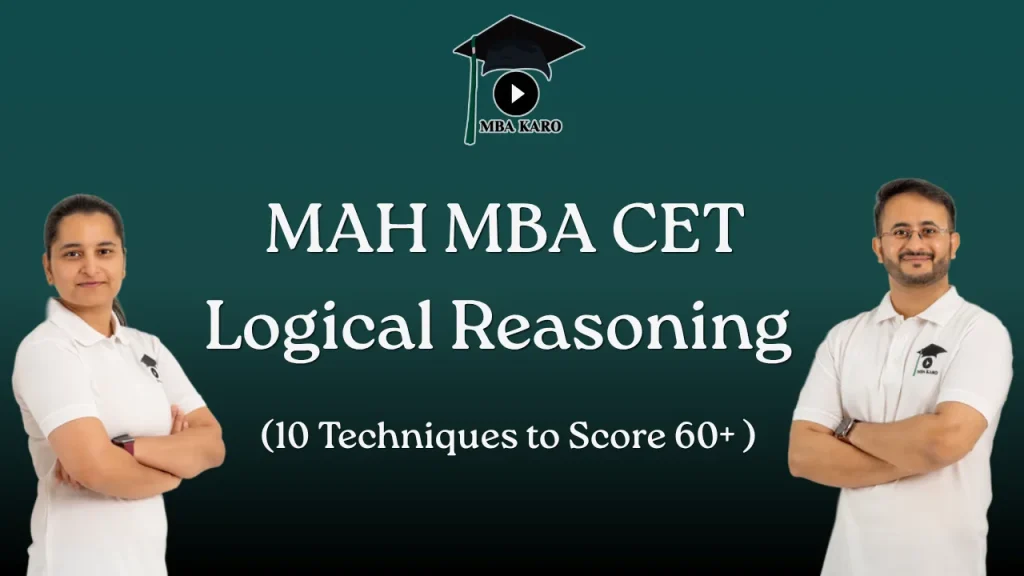 MAH MBA CET Logical Reasoning MBA KARO