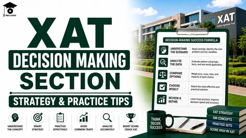 XAT Decision Making Section MBA KARO