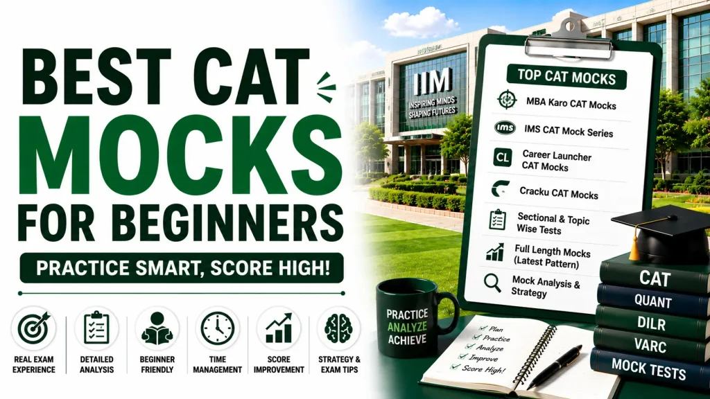 Best CAT Mocks for Beginners MBA KARO