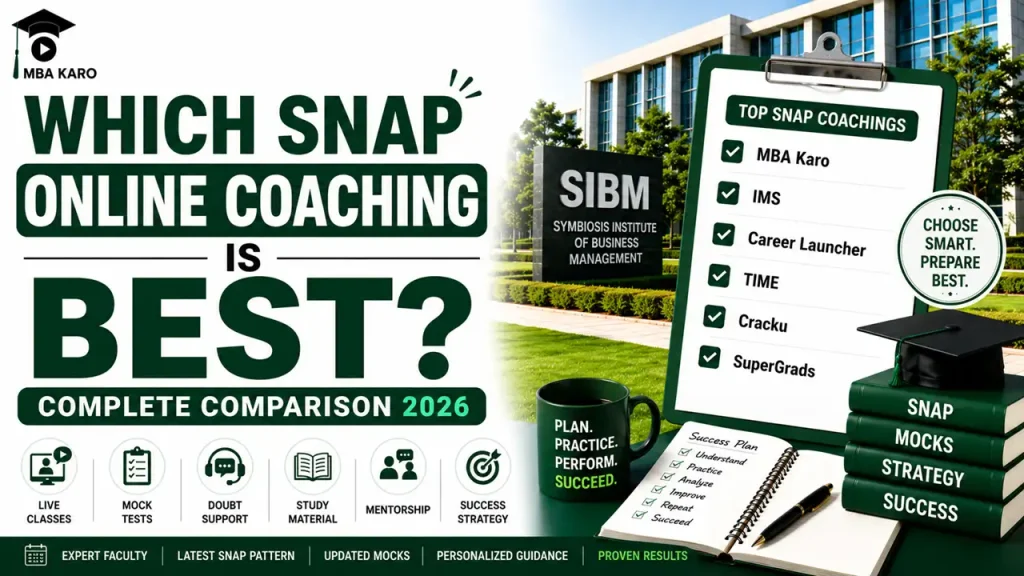 Best SNAP Online Coaching MBA KARO