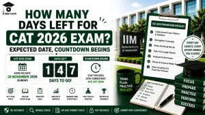 Days Left for CAT 2026 Exam MBA KARO