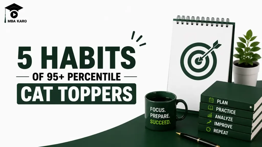 Habits of 95+ Percentile CAT Toppers MBA KARO