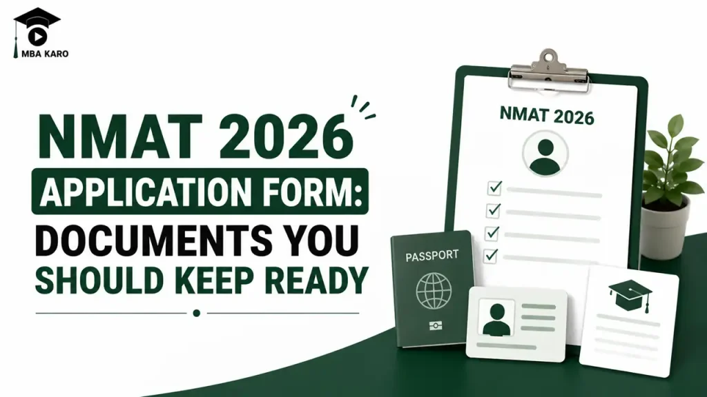 NMAT 2026 Application Form Documents MBA KARO