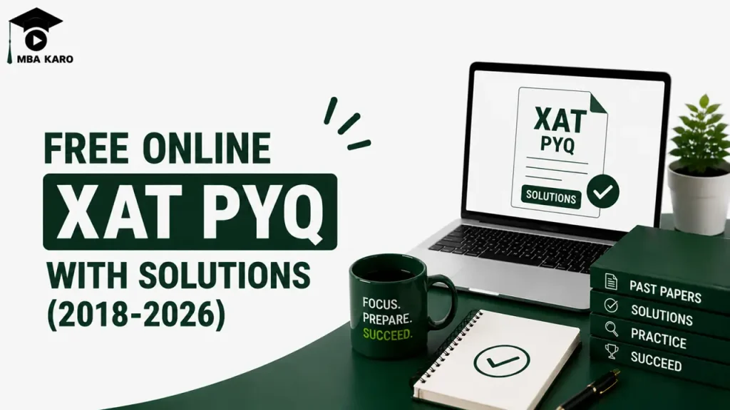 Online XAT PYQ with Solutions MBA KARO