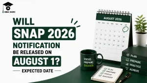 SNAP 2026 Notification Date MBA KARO