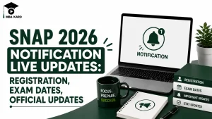 SNAP 2026 Notification Live Updates MBA KARO