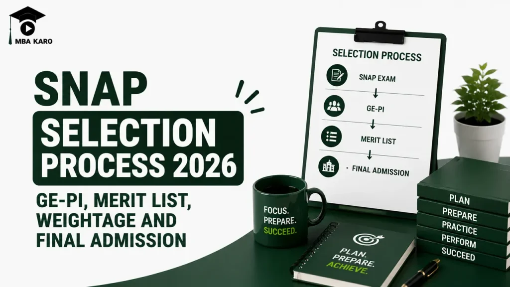 SNAP Selection Process 2026 MBA KARO