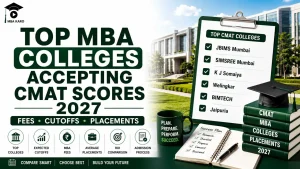 Top MBA Colleges Accepting CMAT Scores 2027 MBA KARO