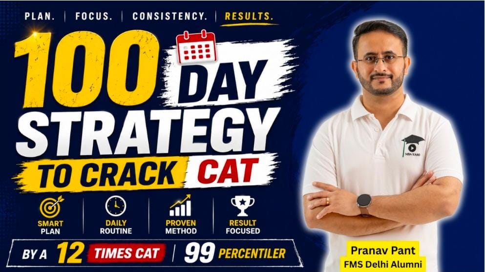100-Day Strategy to Crack CAT MBA KARO
