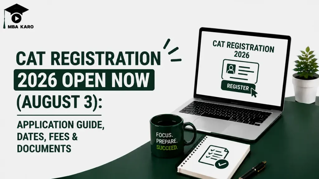 CAT Registration 2026 MBA KARO
