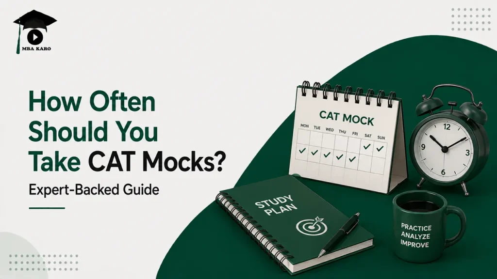 How Often Should You Take CAT Mocks MBA KARO