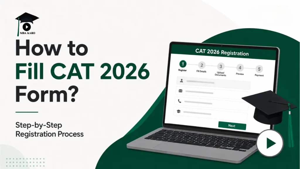 How to Fill CAT 2026 Form MBA KARO