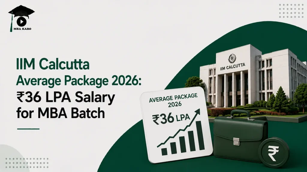 IIM Calcutta Average Package 2026 MBA KARO