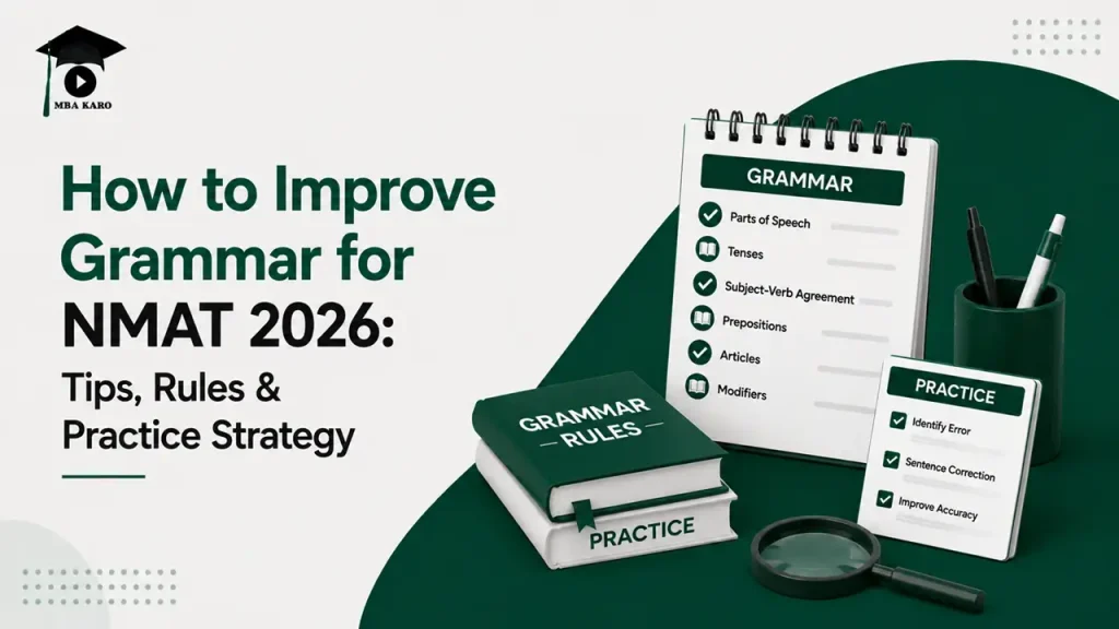 Improve Grammar for NMAT 2026 MBA KARO
