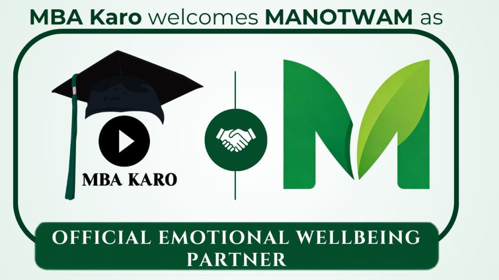 MBA Aspirant Mental Wellbeing Support MBA KARO