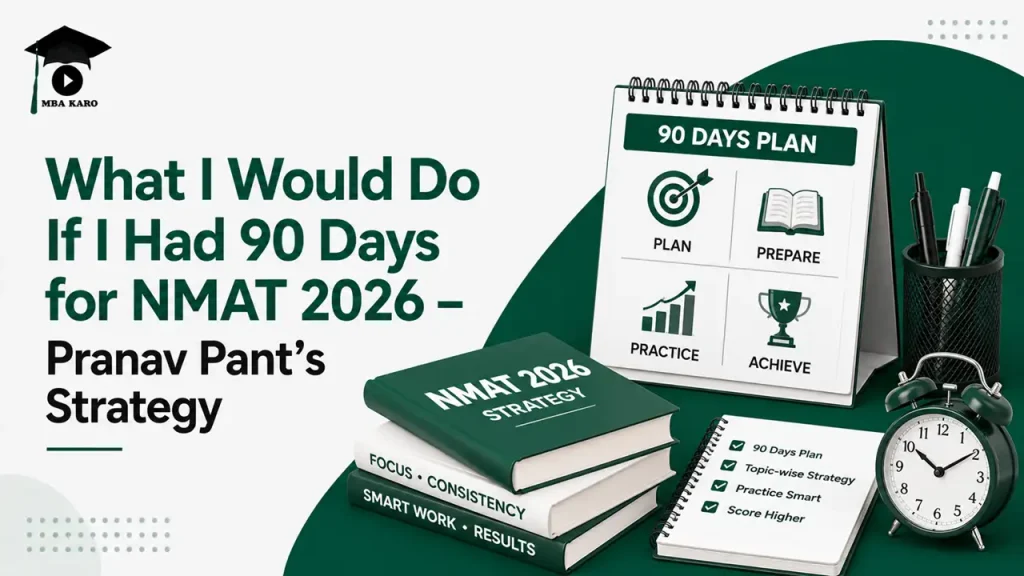 NMAT 2026 90-Day Strategy MBA KARO
