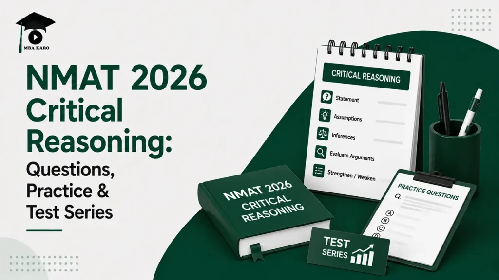 NMAT 2026 Critical Reasoning MBA KARO
