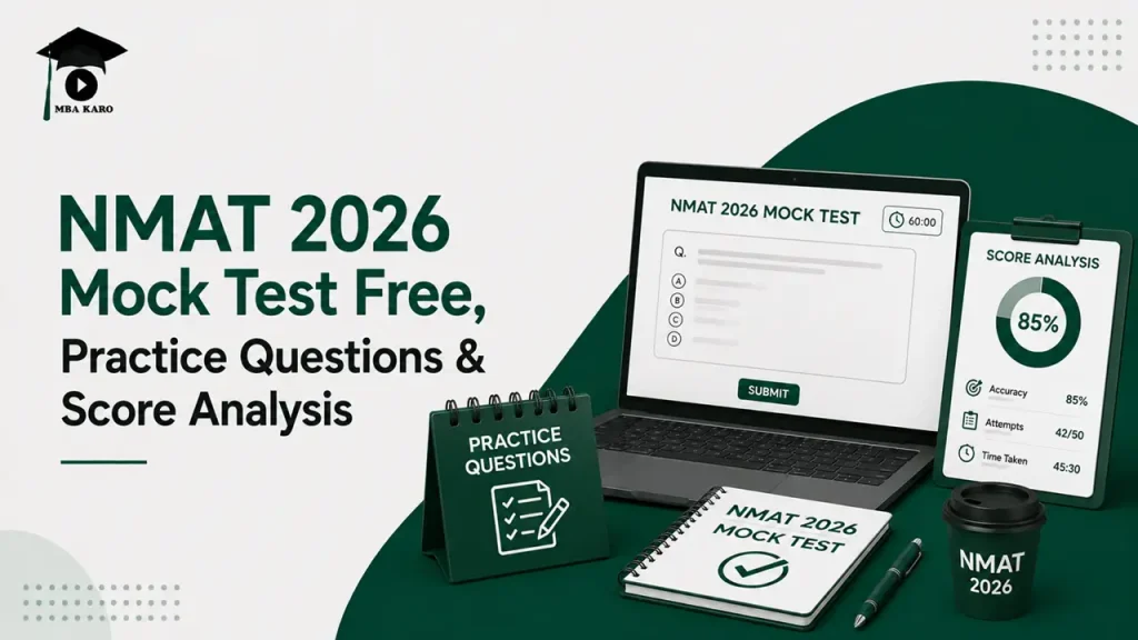 NMAT 2026 Mock Test Free MBA KARO
