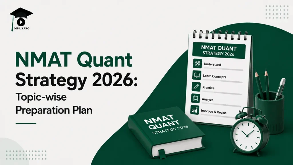 NMAT Quant Strategy 2026 MBA KARO