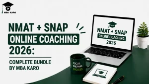 NMAT SNAP Online Coaching 2026 MBA KARO
