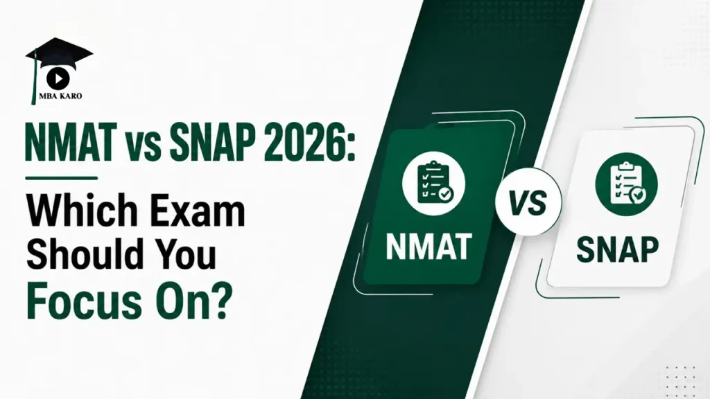 NMAT vs SNAP 2026 MBA KARO