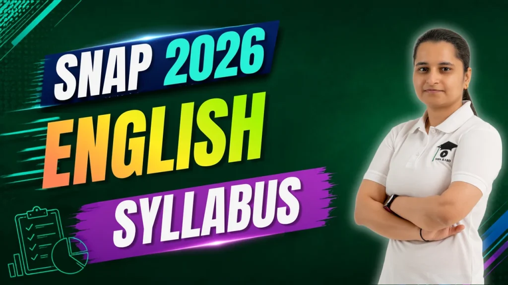 SNAP 2026 English Syllabus MBA KARO