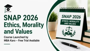 SNAP 2026 Ethics Course MBA KARO