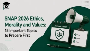 SNAP 2026 Ethics Morality Values MBA KARO