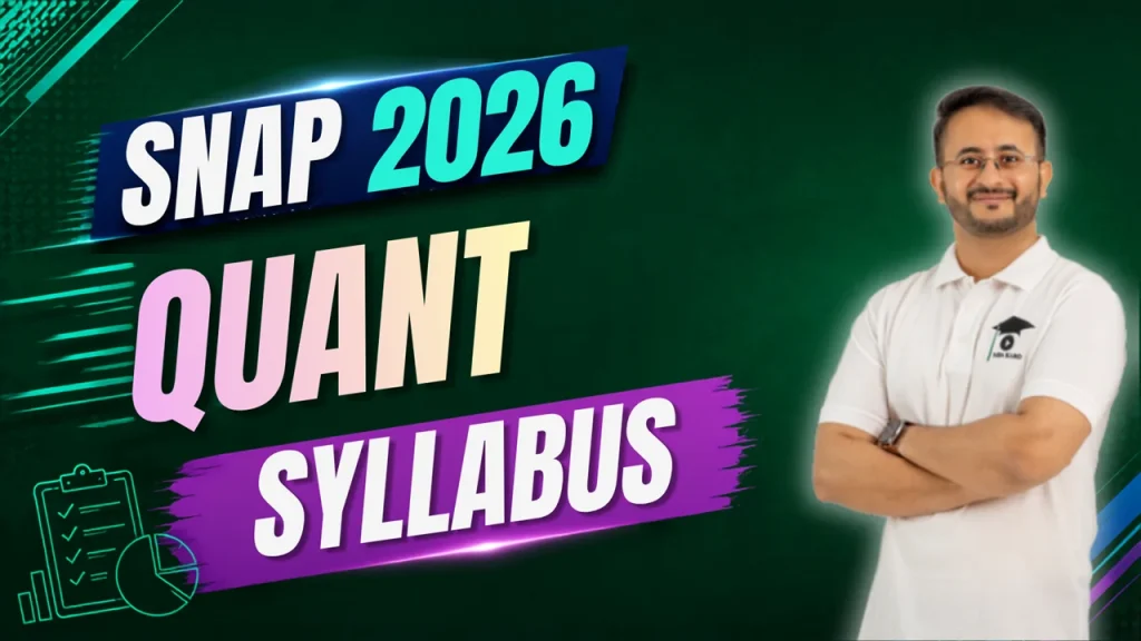 SNAP 2026 Quant Syllabus MBA KARO
