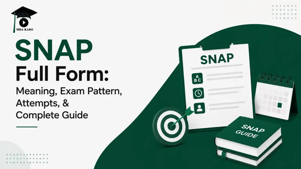 SNAP Full Form MBA KARO