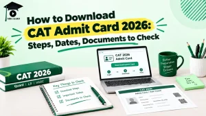 CAT Admit Card 2026 MBA KARO