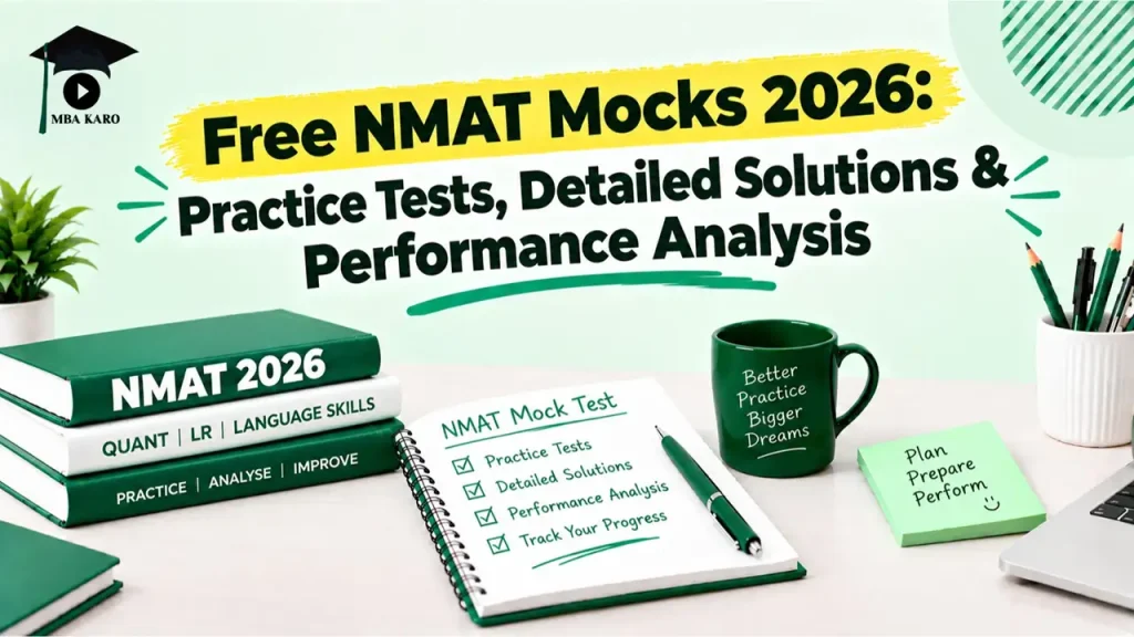 Free NMAT Mocks 2026 MBA KARO