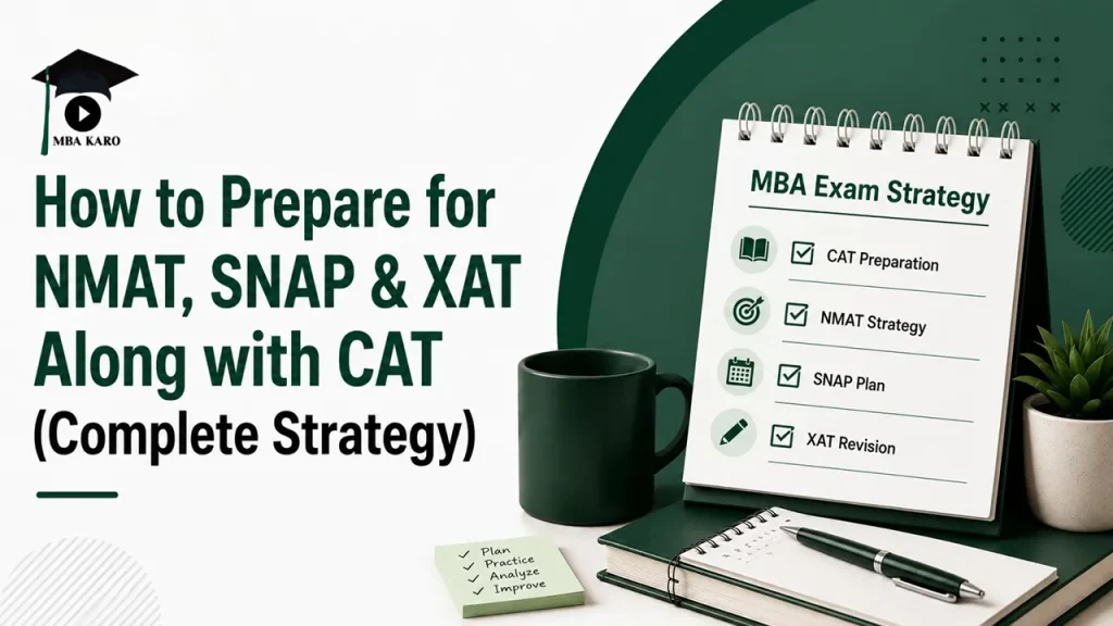 Prepare for NMAT SNAP XAT with CAT MBA KARO