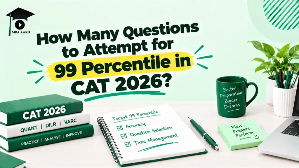 Questions to Attempt for 99 Percentile CAT 2026 MBA KARO