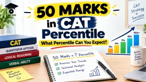 50 Marks in CAT Percentile MBA KARO