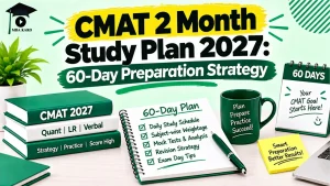 CMAT 2027 2-Month Study Plan MBA KARO