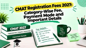 CMAT Registration Fees 2027 MBA KARO