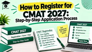 How to Register for CMAT 2027 MBA KARO