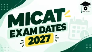 MICAT Exam Date 2027 MBA KARO