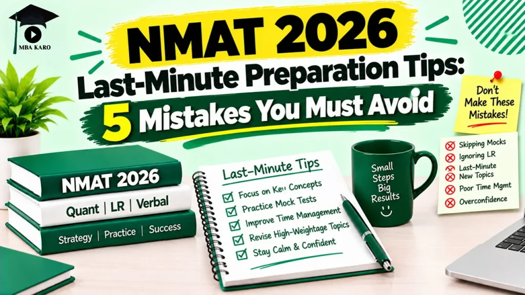 NMAT 2026 Last-Minute Preparation MBA KARO