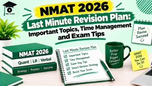 NMAT 2026 Last-Minute Revision Plan MBA KARO