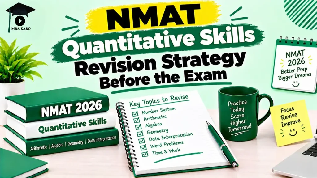 NMAT Quantitative Skills Revision Strategy MBA KARO