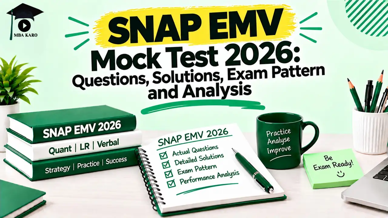 Pattern Testing SNAP EMV Mock Test 2026 | Questions, Solutions & Analysis