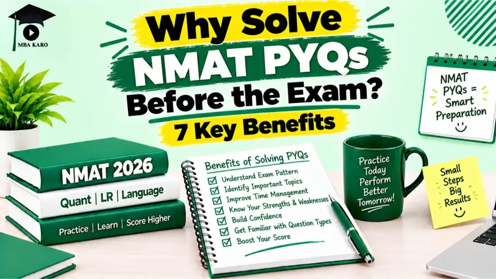 Why Solve NMAT PYQs Before the Exam MBA KARO