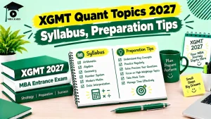 XGMT Quant Topics 2027 MBA KARO